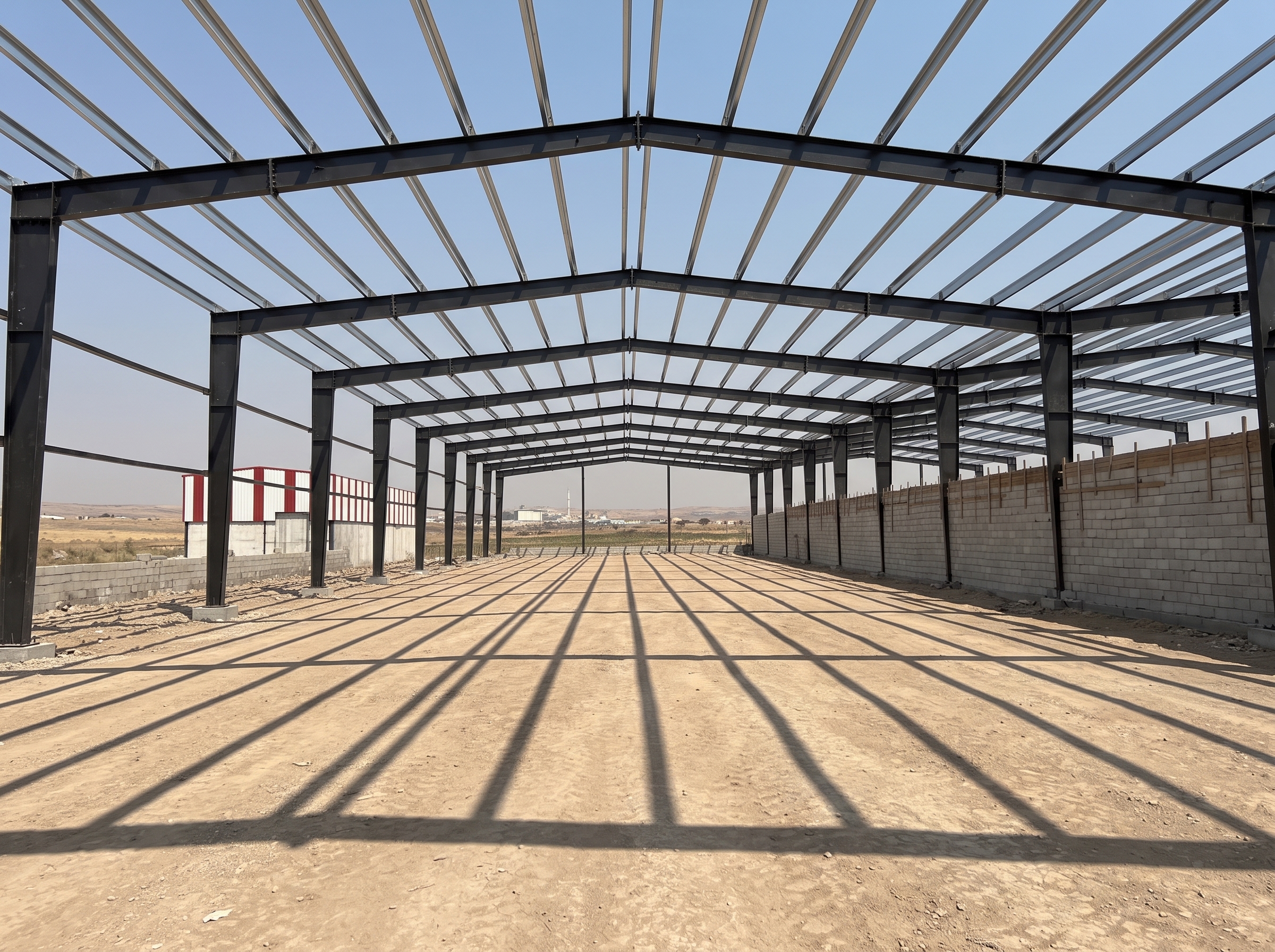 Suriye Humus ERT Construction Endüstriyel Kalıp ve İskele Uygulaması