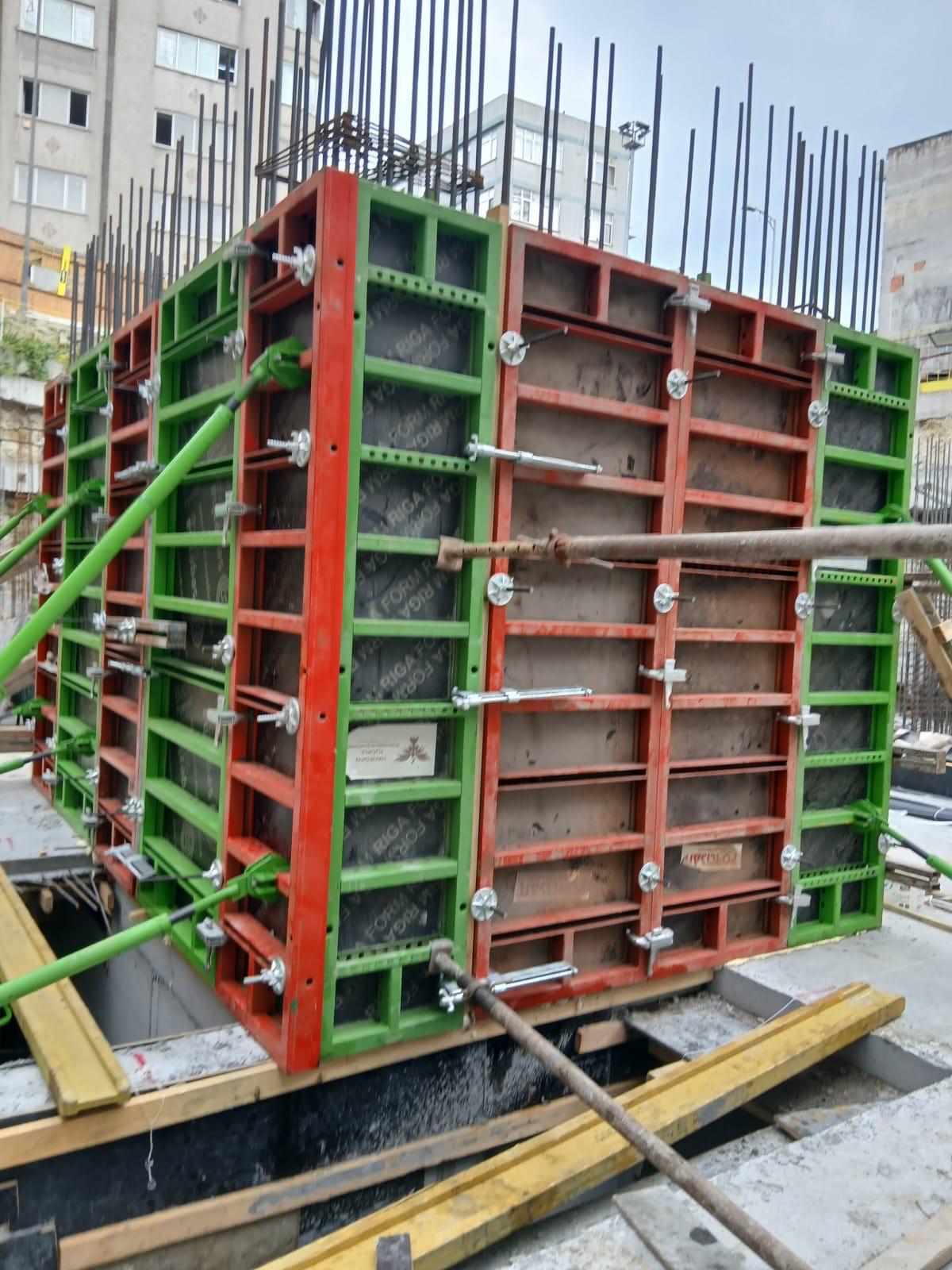 Taşkent ERT Construction Perde Kalıp ve Şantiye Saha İmalatları