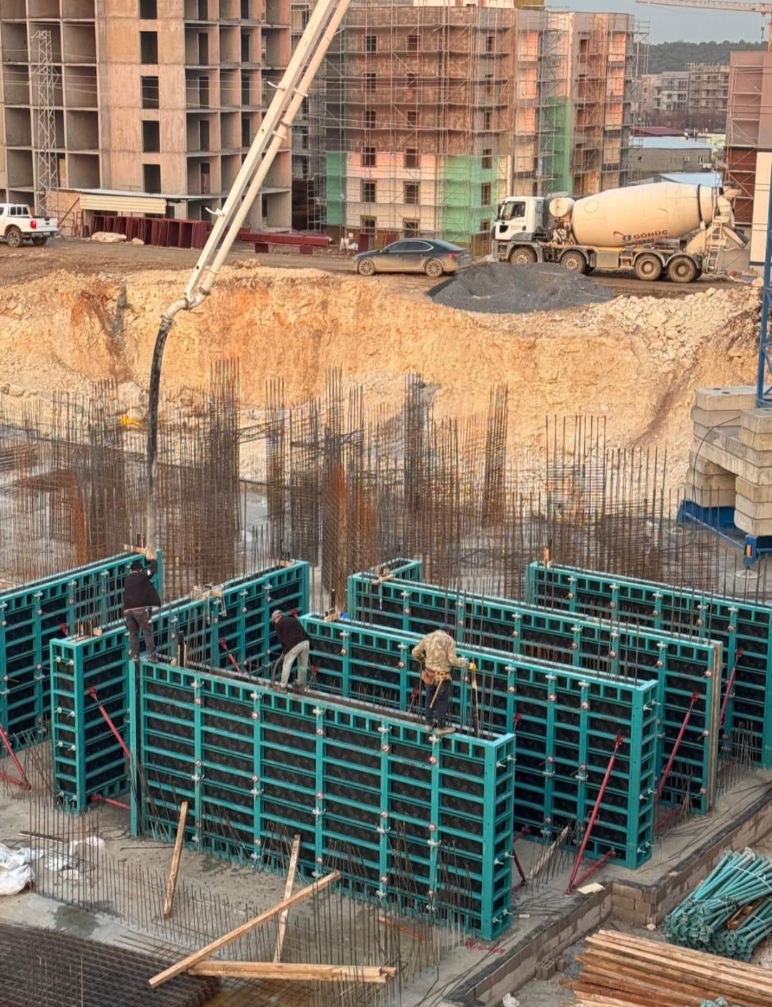 ERT Construction Taşkent Projesi Tamamlanan Kaba Yapı Teslimi