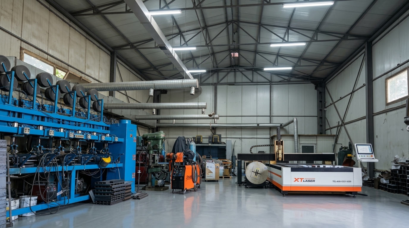 ERT Construction Fiber Lazer Kesim ve İskele İmalatı